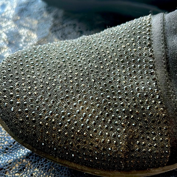 2 sparkly pairs of black sz 8.5 skechers - Picture 3 of 4